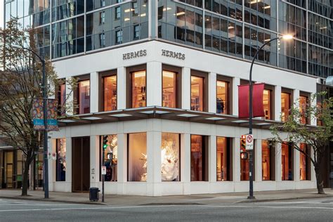 Hermes store Vancouver